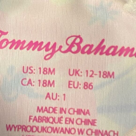NWT Tommy Bahama Infant Long Sleeve Swimsuit 18 Months - Picture 6 of 7